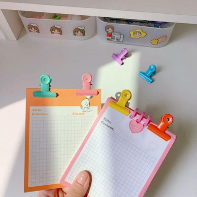 40 Graffette A Bulldog 22 Mm In Metallo Nichelato - Clip Multiuso Per Ufficio, Casa, Cucina, Borse E Artigianato