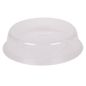 28cm Microwave Food Plate Cover Vented Splatter Protector Guard Kitchen Lid Safe