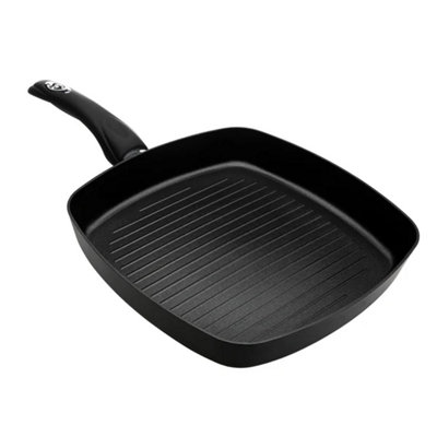 28cm Non-Stick Diamond Collection Square Griddle Pan - P645