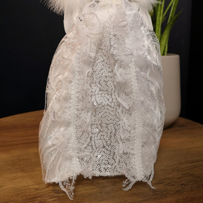 Wedding Dress Made Into Guardian Angel Tree Topper