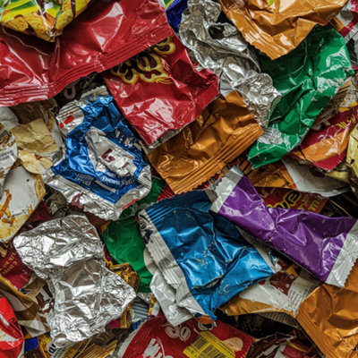 28L Recycling Box Crisp Packets Snack Packaging Biscuit Wrappers Eco ...