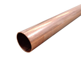28mm Copper Compression Pipe 1.5M 150cm
