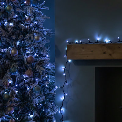 29.9m Set of 300 Connectable Max String Lights with White LEDs