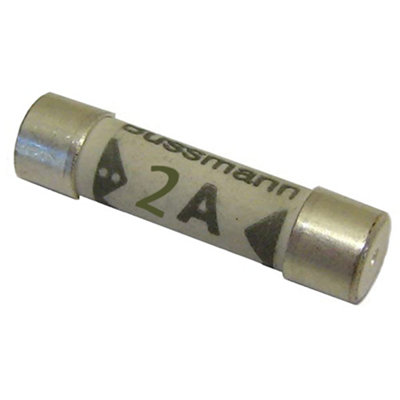 2A BS646 FUSE, DISPLAY CARD OF 72 pcs (PRICE PER CARD)