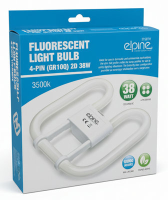 ARSUK 27W Daglicht Fluorescentielamp Lichtbuis voor Bureaulampen, GX10Q