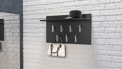2F Coat Rack Black - Durable and Stylish