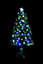2Ft/60cm Berries Balls Fibre Optic Christmas Tree LED Pre-Lit
