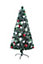 2Ft/60cm Snowflakes Berries Fibre Optic Christmas Tree LED Pre-Lit