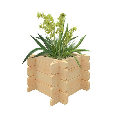 2ft x 2ft (600mm x 600mm) Horsforth Garden Elevated Planter 28mm