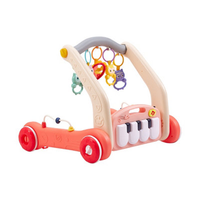 2in1 Baby Play Mat and Walker with Musical Keyboard - 4