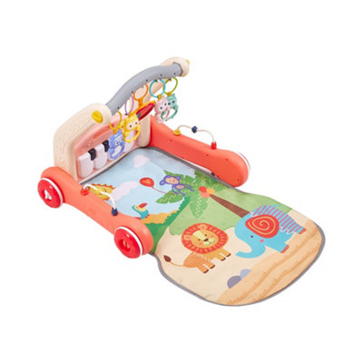 2in1 Baby Play Mat and Walker with Musical Keyboard - 5
