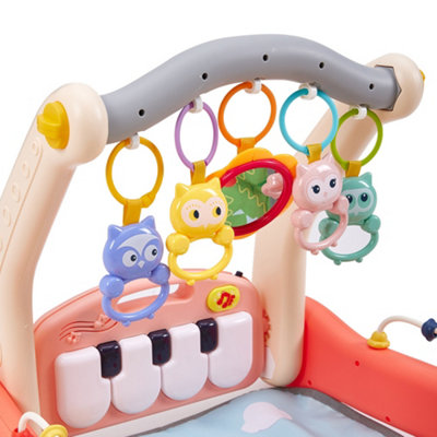 2in1 Baby Play Mat and Walker with Musical Keyboard - 6