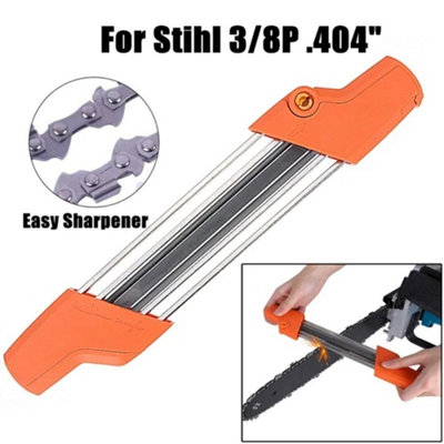 2in1 Chainsaw Chain Sharpener Tool Easy File Sharpening Kit