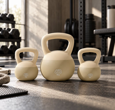 2kg 4kg 6kg Soft Kettlebell Set Sand Filled Home Fitness Weights