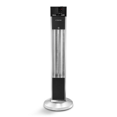 2kW Floor Standing Infrared Heater - IP34 with Remote Control Price Comparisons | Compare The Build