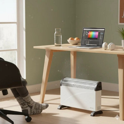 2kW Room Convector Heater with Variable Heat Settings