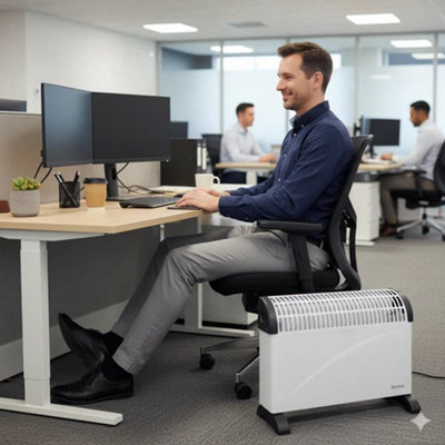 2kW Room Convector Heater with Variable Heat Settings
