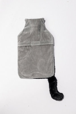 2L Hot Water Bottle with Cover - Cat - 7