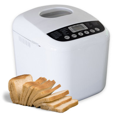 2LB Bread Maker with 19 Programs, LCD Display, Timer, Keep Warm ...