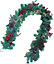 2m B/O Pre lit Berry and Cone Garland with 50 WW Leds