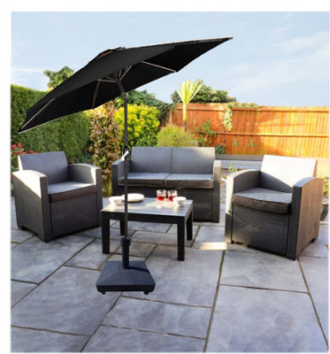Garden parasols b&q discount