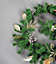2m Garland with Champagne and Silver Decoration