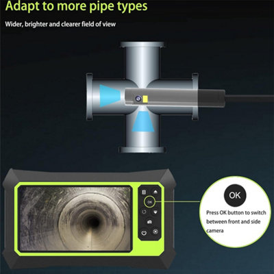 2M HD Inspection Camera Endoscope - 1080P 4.3