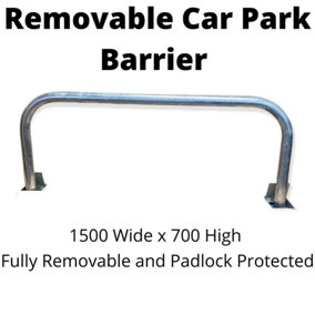 2m Lockable Removable Hooped Perimeter Barrier