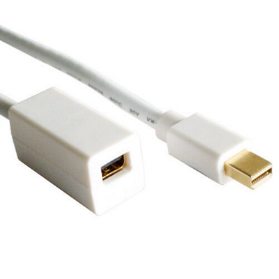 2m Mini DisplayPort / Thunderbolt Male to Female Extension Cable DP Mac