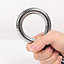 2m Replacement Shower Hose Stainless Steel Anti Kink Chrome Pipe With Washers