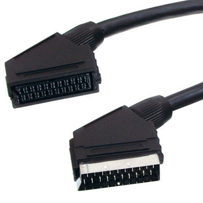 2m Scart Male to Female Extension Cable Lead TVVCR Plug Socket Price Comparisons | Compare The Build