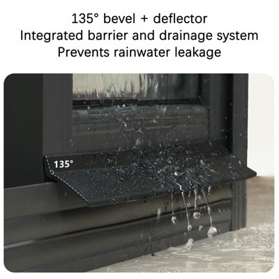 2m Self Adhesive Waterproof Window Water Barrier Strip 43mm Width ...