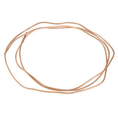 2M Soft Copper Tube Pipe,3mm ODx2mm ID for Refrigeration and Plumbing Applications