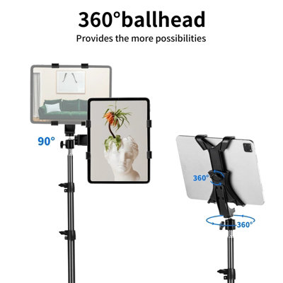 2M Tripod Stand Telescopic for Camera Tablet Pad