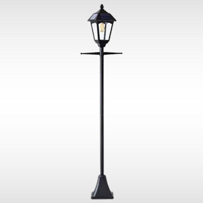 2m Victorian Style solar Lamp Post