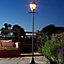 2m Victorian Style solar Lamp Post