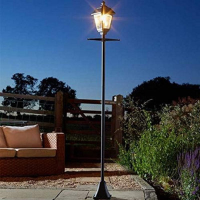 2m Victorian Style solar Lamp Post
