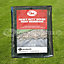 2m x 100m Weed Suppressant Garden Ground Control Fabric + 100 Pegs