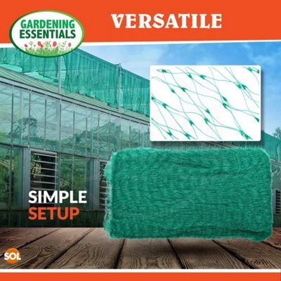2M x 10M Garden Netting Green UV Protection Mesh for Plant Fruit Pond