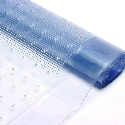 2m x 27in Vinyl Carpet Protector Heavy Duty Waterproof Non Slip Carpet Runner Multiple Sizes Available