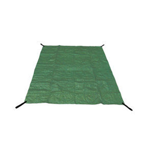 2m x 2m 110GSM Waterproof UV Ground Sheet Cover - Camping Tarpaulin Tent Picnic