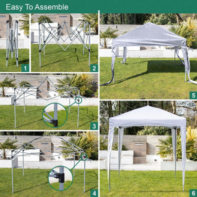 2m x 2m gazebo with sides best sale