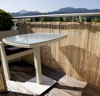 2m x 4m  Bamboo Screening Roll Natural Fence Panel Outdoor Garden - 6