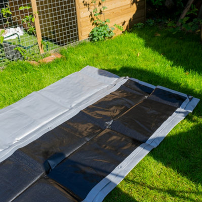 2m x2m Tough heavy duty waterproof tarpaulin/cover up tarp - 6