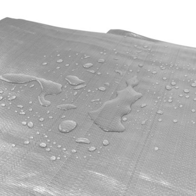 2m x4m Tough heavy duty waterproof tarpaulin/cover up tarp - 3