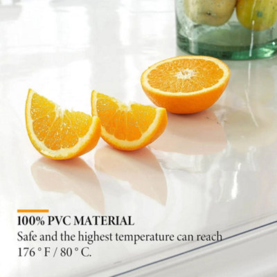 2mm Clear PVC Tablecloth  Transparent Vinyl Table Protector Cover
