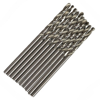 2mm HSS Metric Steel Split Point Twist Drill Drills for Metal Steel Wood 10 Pack