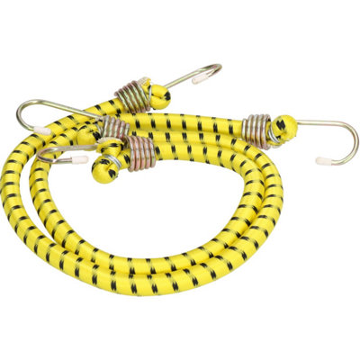 2pc 24" / 600mm Heavy Duty Bungee Cord Strap Tie Down Holder Metal Hooks Price Comparisons | Compare The Build