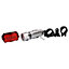 2pc 5 Led Bicycle Mountain Bike Cyle Lights Front & Rear Waterproof Lamp Torch