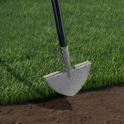 2Pc Carbon Steel Lawn Edger Heads Gardening Outdoor Soil Dig ...